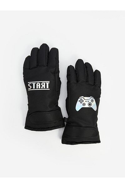 LC Waikiki LCW ACCESSORIES Mănuși pentru băieți imprimate