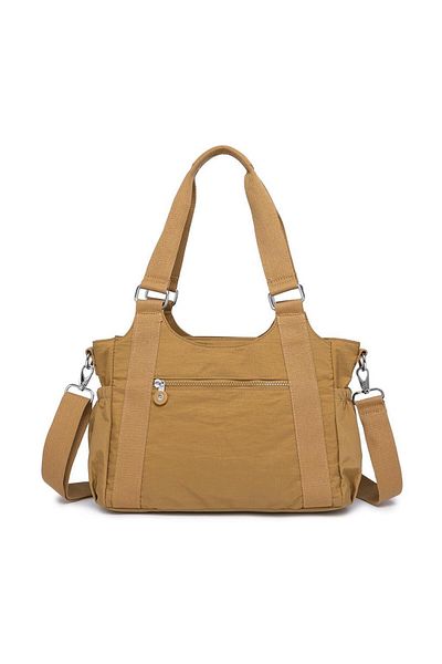 SMART BAGS Дамска чанта за рамо от набръчкан плат, елегантни чанти 1163
