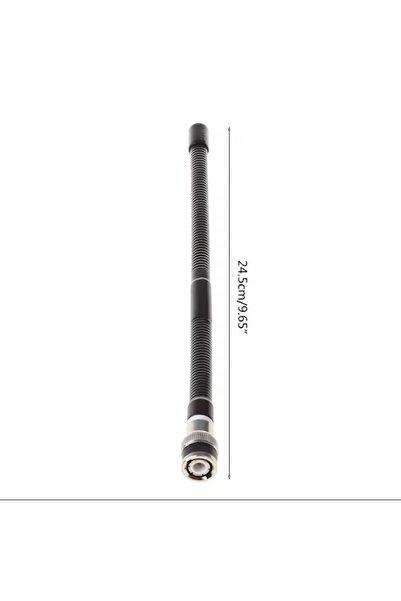 TKSTAR Bnc erkek enten. 27cm esnek yapılı telsiz anten CB CİHAZLARA