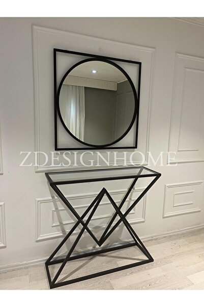 zdesignhome 85 Cm Ayna + 100X30X90 Cm Dresuar Takım