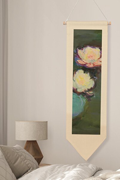 Postifull Duvar Halısı Pinterest Oda Dekoru, Monet Sanat Serisi, 100cm Kanvas...