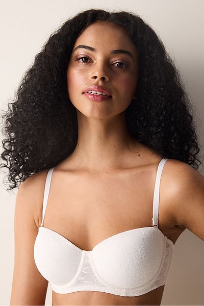 Penti Bloom Lace Lace Λευκό σουτιέν
