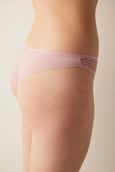Penti Ροζ βραζιλιάνικα εσώρουχα Nude Colors V-Cut