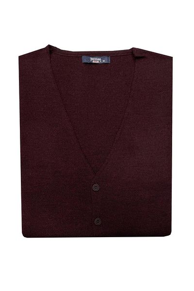 CLASSİCS MEN Regular Fit Men's Buttoned Knitwear Vest-6908