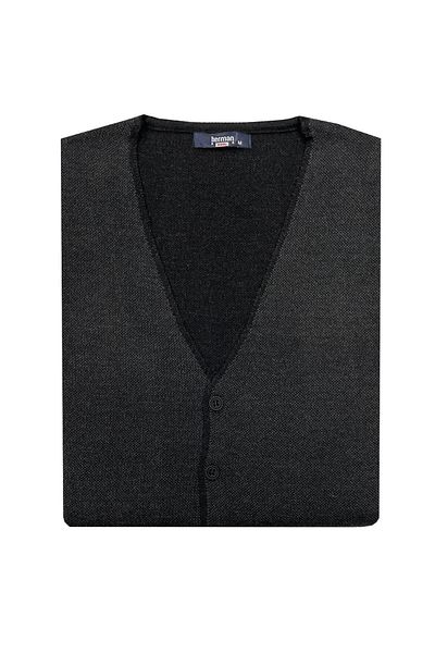 CLASSİCS MEN Ανδρικό πλεκτό γιλέκο με κουμπιά Regular Fit-6909