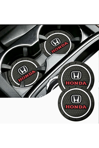 RoseTR قاعدة أكواب من السيليكون لسيارة Honda Civic City Jazz - مجموعة من قطعتين