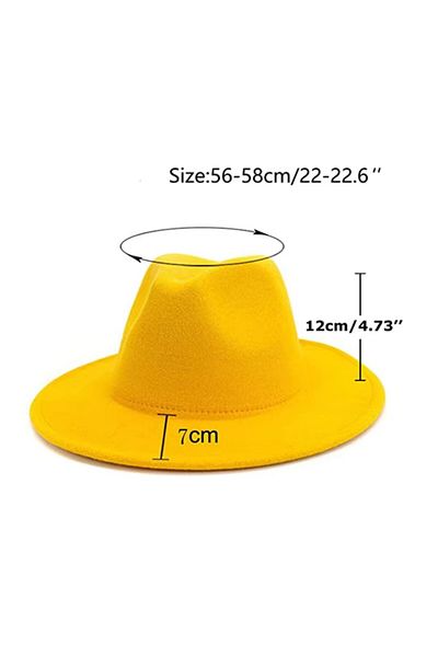 ARDSU Φθινοπωρινό Χειμερινό Unisex Τσόχα Ζώνη Fedora Βαμβακερή ζώνη με φαρδύ γείσο