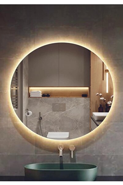 MGS GROUP 70 cm Gün Işığı Ledli/banyo Aynası/makyaj Aynası/yuvarlak Ayna