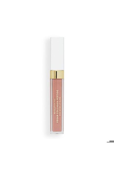 Revolution Pro Vegan Collagen Peptide High Shine Lip Gloss Cashmere