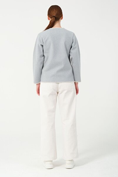 PİNK FLY Jachetă cu patru buzunare cu croșetat