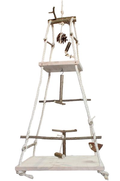 Alyones XXL Exciting Bird Playground - Large Adventure Space, Fun and Exercise for Your Birds