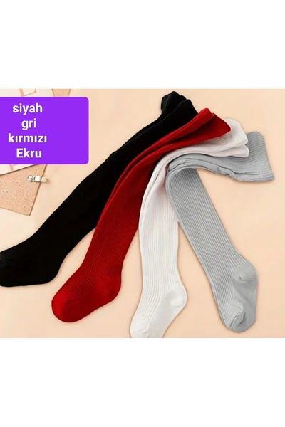 ÖZKARDEŞLER BABY Bebek ve çocuk killotlu çorap 4mevsim 4lü set