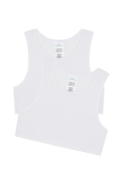 Penti Gray Colored Girl's 2-Piece Half Undershirt