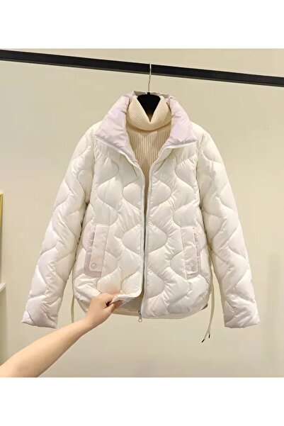 ARDSU Kadın Kısa Kalın Mont  Şişme mont