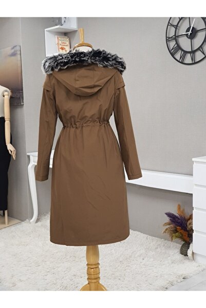 HİJABAYA Παλτό με κουκούλα Star με μεταλλική λεπτομέρεια