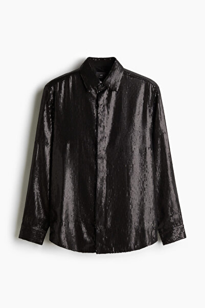 H&M Pullu Gömlek Regular Fit