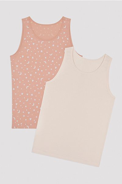 Penti Girl's Sparkle 2-Piece Tank Top