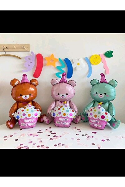 Shisa For Kids 97*77 cm. Pembe Büyük Folyo Balonlar  Doğum Günü Partisi  için...