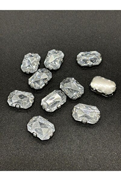 BEİLYS COSMETİCS & ACCESSORY 13x18 (1,8 cm) Ορθογώνια Θήκη Πέτρα Λευκή 10 Τεμ...