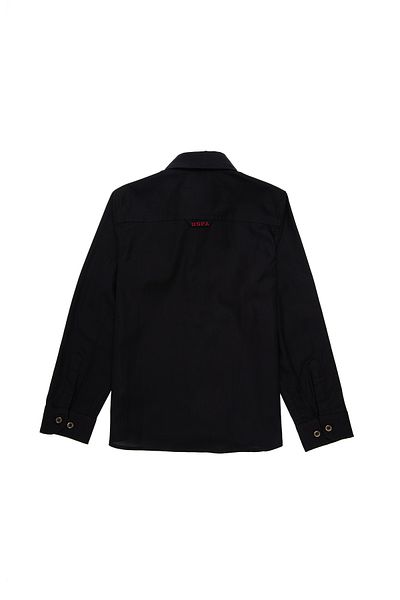 U.S. Polo Assn. Μαύρο μακρυμάνικο Basic πουκάμισο για αγόρι 50295636 -VR046