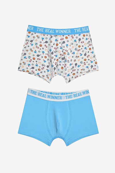 Penti Boy's Sporty 2-Piece Multicolored Boxers