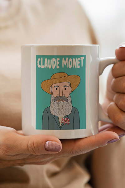 South Steel كوب فاخر مطبوع عليه صورة كلود مونيه