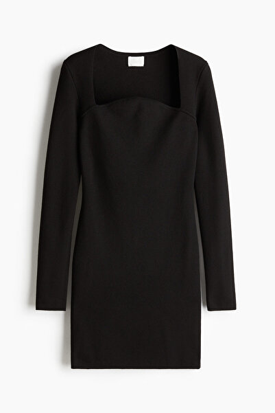 H&M Mini Triko Elbise