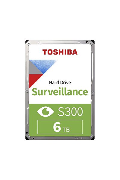 Toshiba S300 HDWT860UZSVA 6TB 5400RPM 256MB 3.5" SATA Harddisk