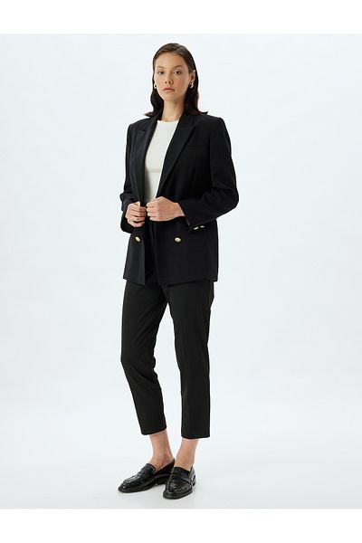 Koton Slim Fit Standard Waist Pocket Fabric Trousers