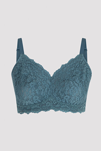 Penti # evergreen Sutien Power Beauty Form verde petrol fără sârmă