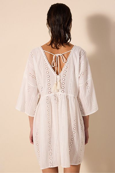 Penti White Sosa Caftan