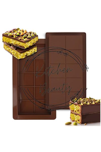 Kitchen Beauty Dubai Chocolate Mold Silicone Chocolate Mold