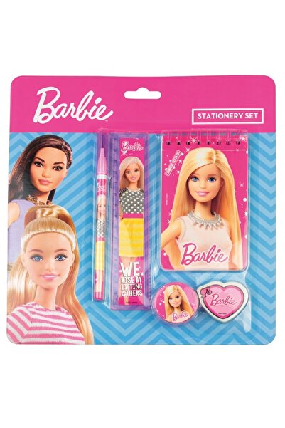 Barbie Cem B-7466 Kirtasi̇ye Seti̇ 5 Parça