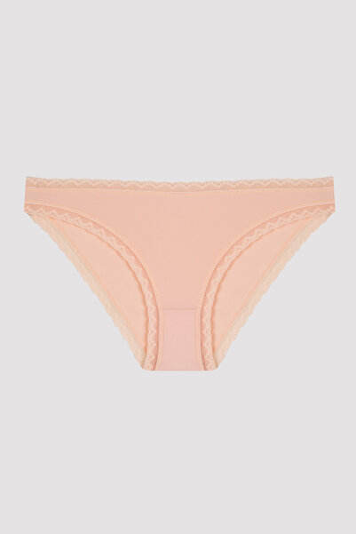 Penti Easy Micro Dantel Pembe Slip Külot