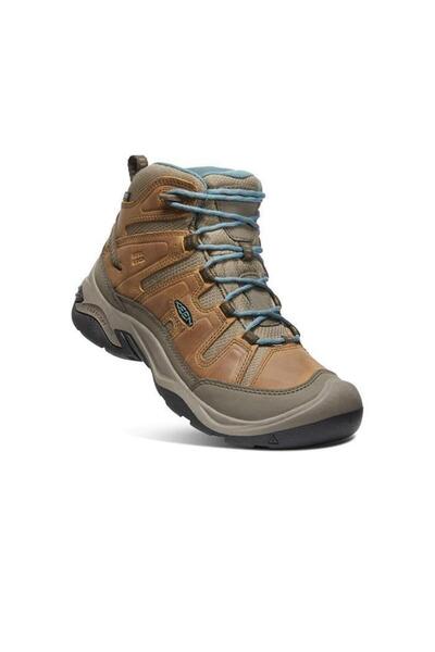 Keen 1026764 Circadia Mid Wp Toasted Cocunut/North Atlantic Kadın Outdoor Bot