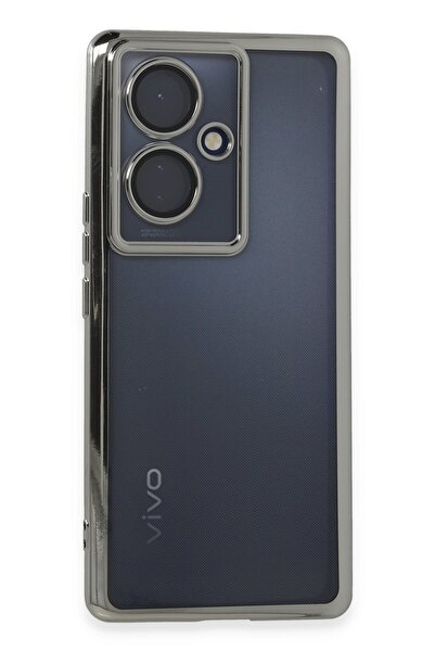 Hatreds Vivo V29 Lite Uyumlu Kılıf Lazer Kesim Renkli Kamera Korumalı Kapak