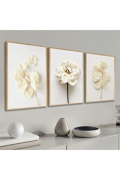 EMYA HOME Pictură pe pânză cu orhidee cu cadru din lemn