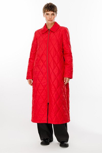 Micca Paris Red Trench Coat Coat - Lightweight and Fiber Insulated Spring Coat