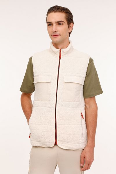 lumberjack Ml Beggy 4Afw-29 4Pr Ecru Men's Vest