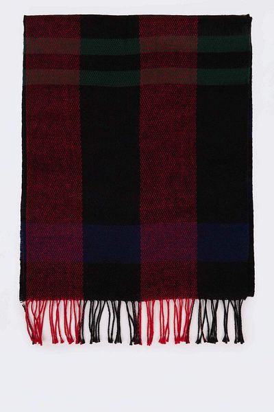 DeFacto Men's Checkered Scarf D1975Ax24Wn