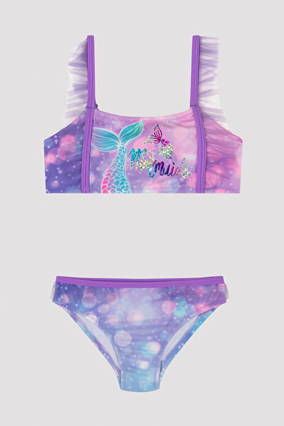 Penti Girl's Mermaid Bandeu Bikini Set