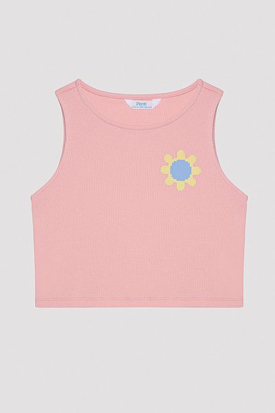 Penti Girl's Cool Daisy Multicolor Pajama Set