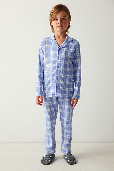 Penti Boy's Check Pajama Set