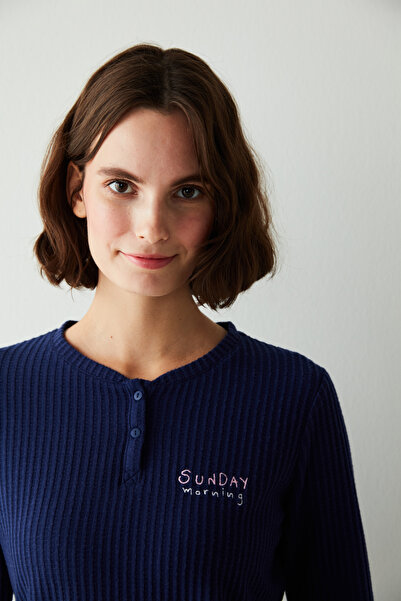 Penti Need Some Rest Waffle Termal Pijama Takımı