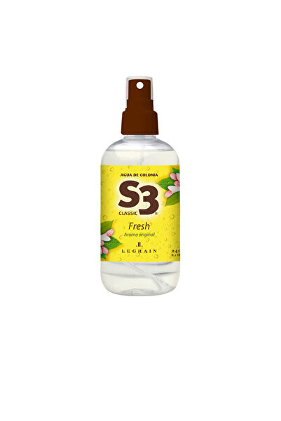 S3 S-3 Classic Fresh Eau De Cologne 240 ml