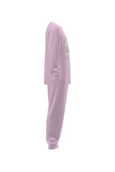 Penti Cotton Girl's Birthday Party Multicolored 2-Piece Pajama Set