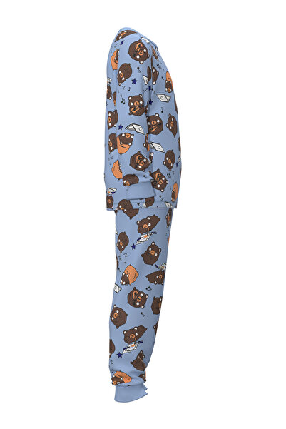 Penti Thermo-Pyjama-Set mit Bärenmotiv, mehrfarbig, für Jungen