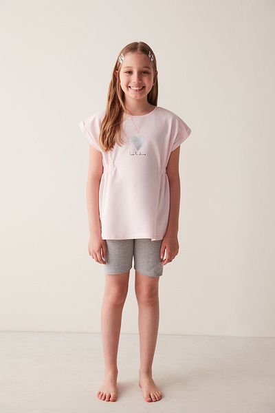 Penti Girl's Love To Shine 2-Piece Pajama Set