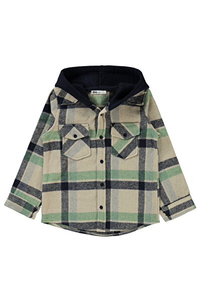 Civil Boys Erkek Çocuk Gömlek 6-9 Yaş Haki