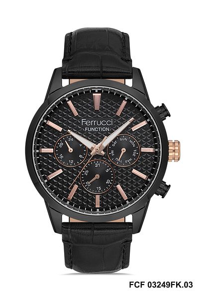Ferrucci Fcf.03249Fk.03 Men's Wristwatch